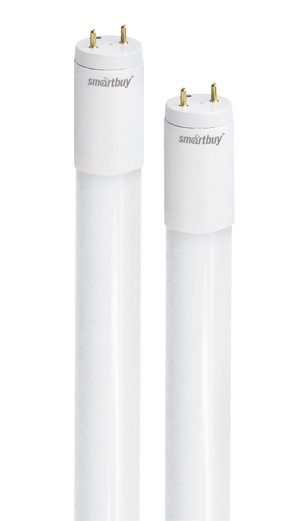 Лампа LED T8 1500 мм Smartbuy, G13, 22 Вт, 4100 К, тепло-белая