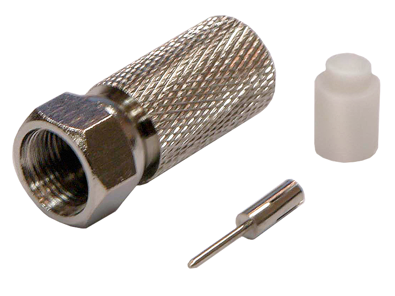 Разъем F(штекер) резьбовой на RG11 F-829/11U RTM, 50 шт/упак