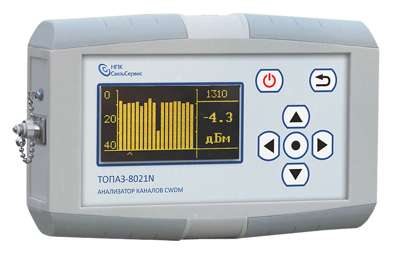 Анализатор каналов CWDM 8021N Топаз