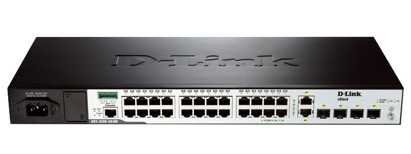Коммутатор DES-3200-28/C1A D-Link