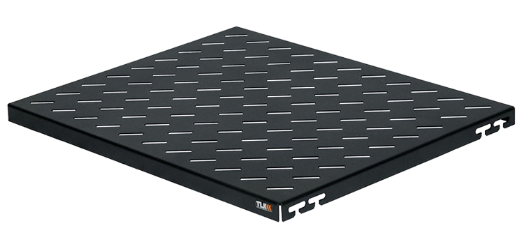 Полка стационарная для шкафа глубиной 600 мм TLK, серая