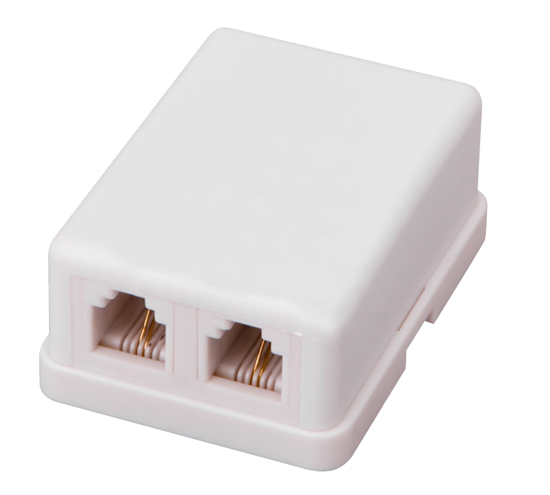 Розетка телефонная 2 6P-2C Proconnect