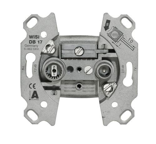 Розетка TV-FM DB17 WISI, оконечная 2 дБ