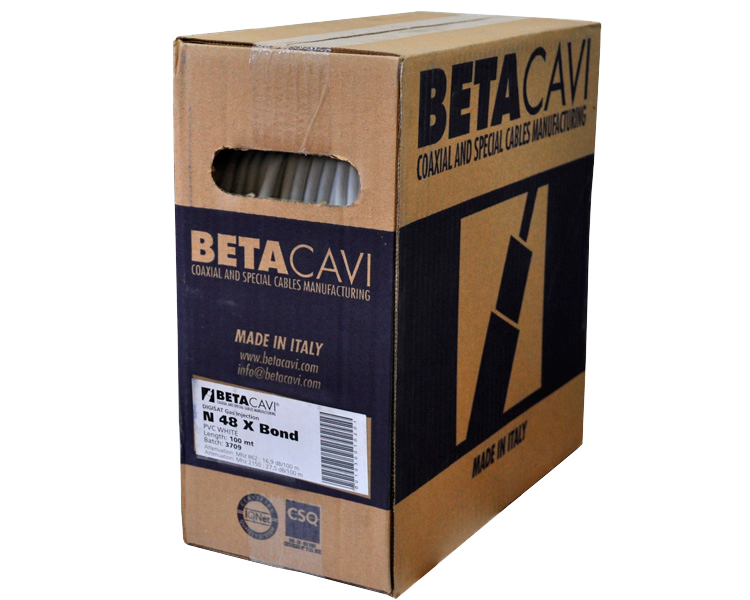 Кабель N48XLSZH BetaCavi, медь, белый, 100 м
