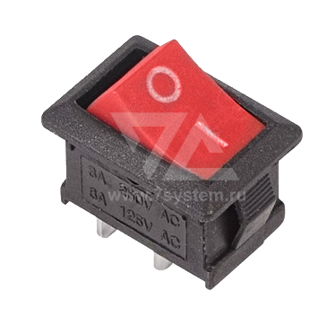 Выключатель SC-768 красный (2с)