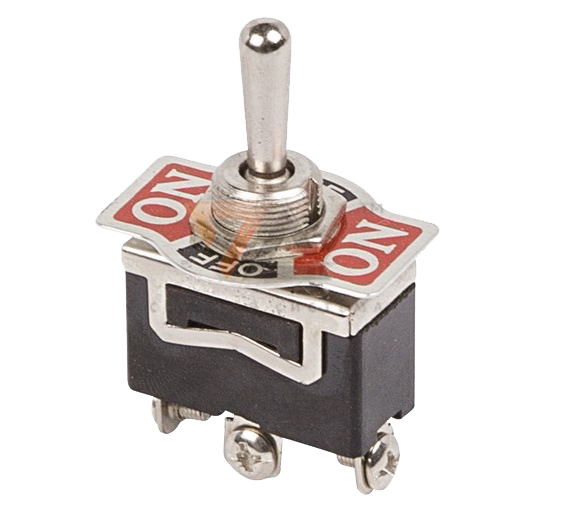 Тумблер 250V 6 А (3c) ON-OFF-ON