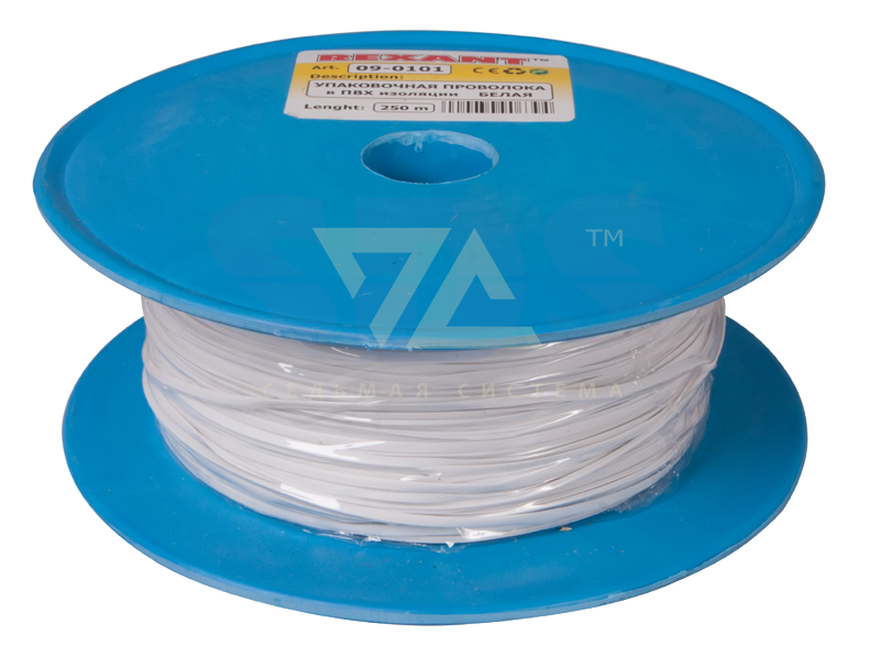 Проволока упаковочная Rexant, 250 м, белая