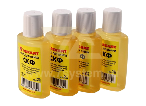 Флюс для пайки СКФ 30 мл Rexant