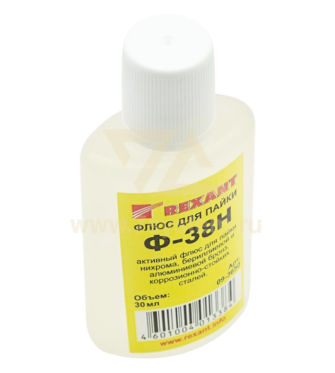 Флюс для пайки Ф-38Н 30 мл Rexant