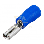 Клемма изолированная плоская (гнездо) VF2-110(8) Rexant, 100 шт/упак - 