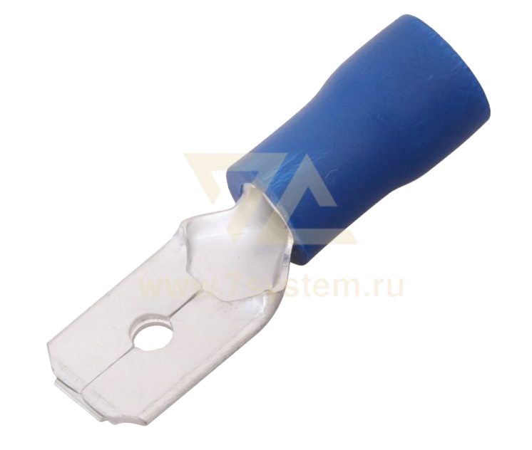 Клемма изолированная плоская (штекер) VM2-250 Rexant, 100 шт/упак