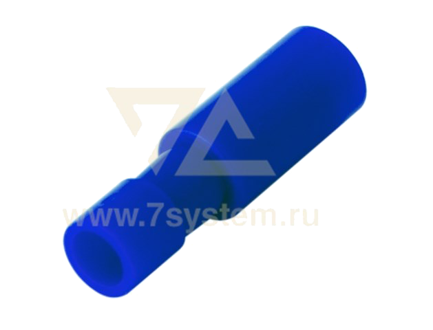 Разъем полностью изолированный круглый (гнездо) AEF2-156A Rexant, 100 шт/упак