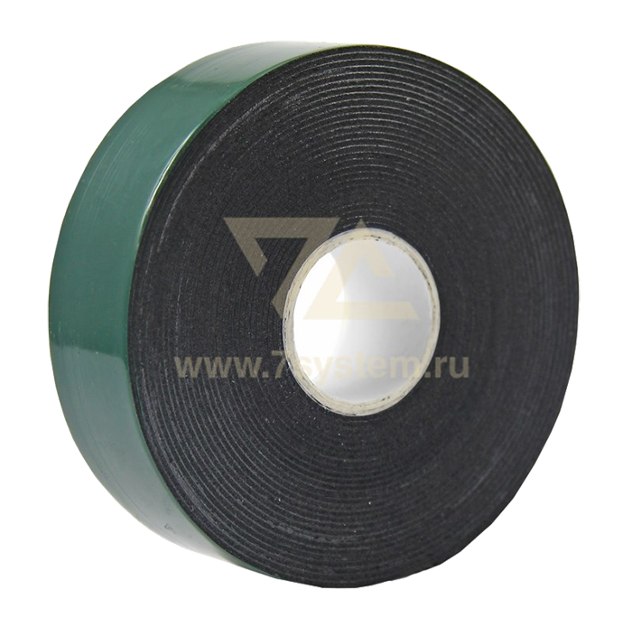 Скотч двухсторонний, ЭВА, 25 мм Rexant, 5 м, черный