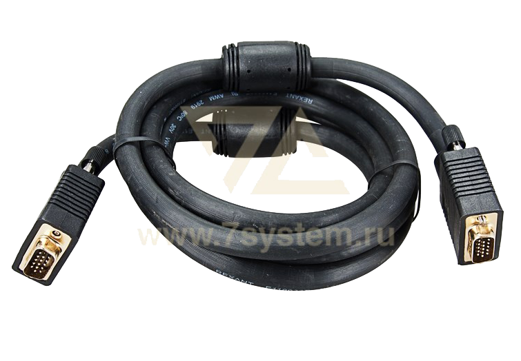 Шнур VGA - VGA Rexant, 3 м