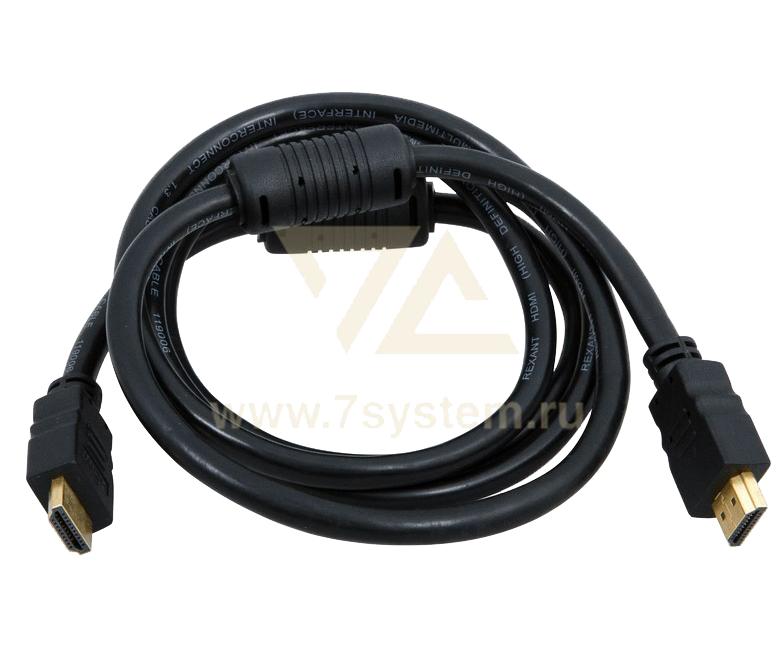 Шнур HDMI - HDMI GOLD Rexant, с фильтром, 3 м