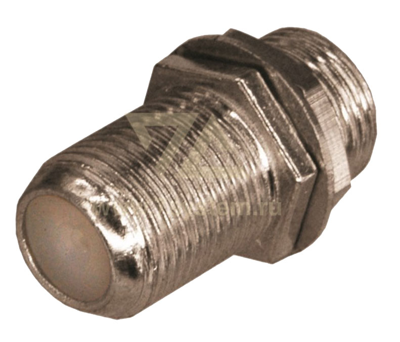 Переходник F(гнездо) - F(гнездо) с кольцом Proconnect, 100 шт/упак