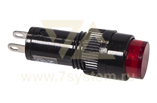 Индикатор 10 мм 220 V красный (RWE-504)