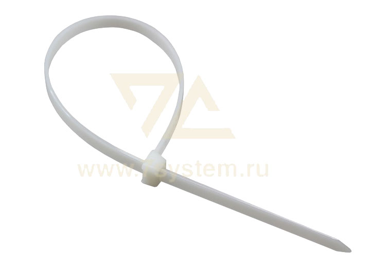 Хомут многоразовый СКМ-100 Rexant, 2.5 х 100 мм, белый, 100 шт