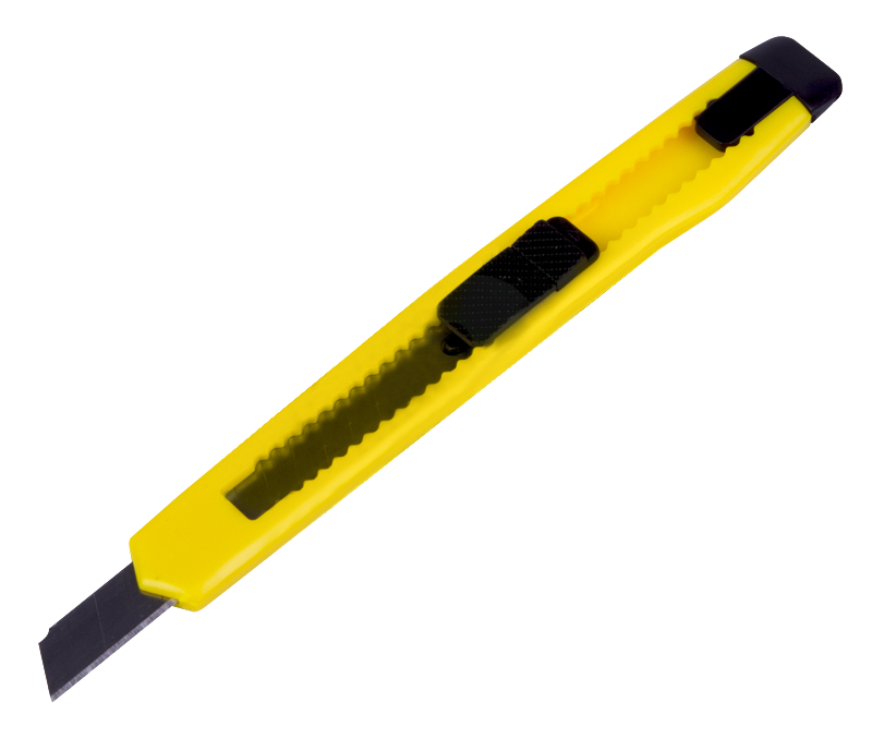 Нож с сегментированным лезвием Rexant, корпус пластик, с клипсой, 9 мм