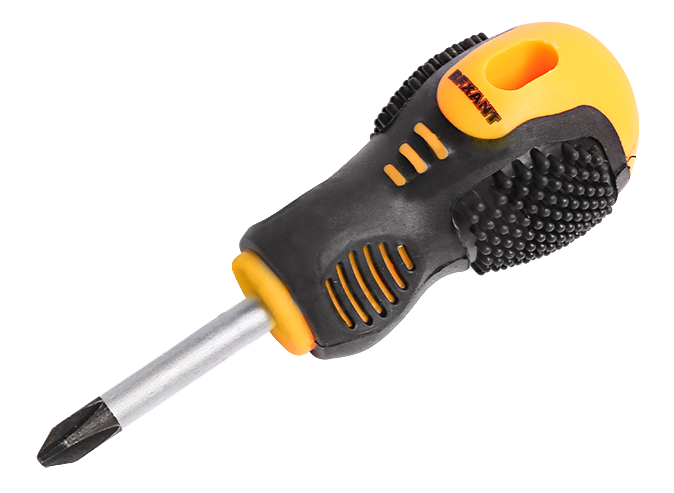 Отвертка PH2 x 40 мм, двухкомпонентная рукоятка Rexant