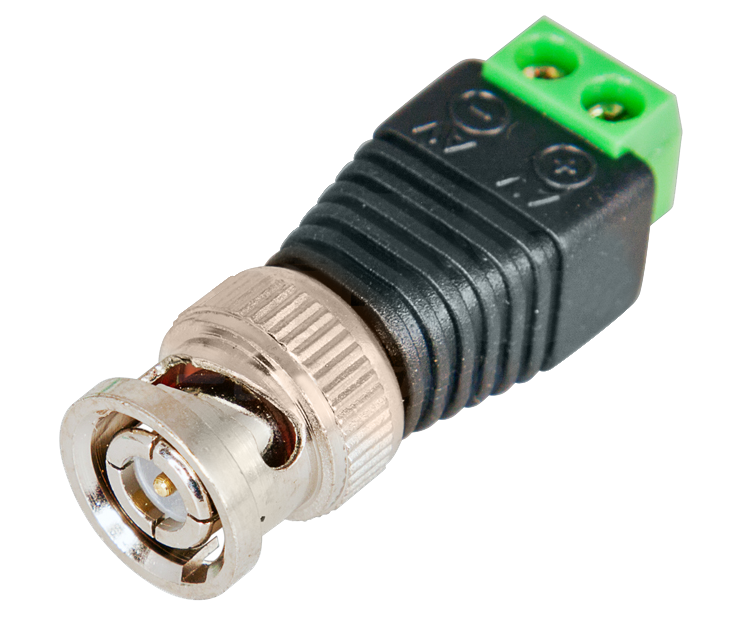 Разъем BNC(штекер) с клеммной колодкой Rexant, металл