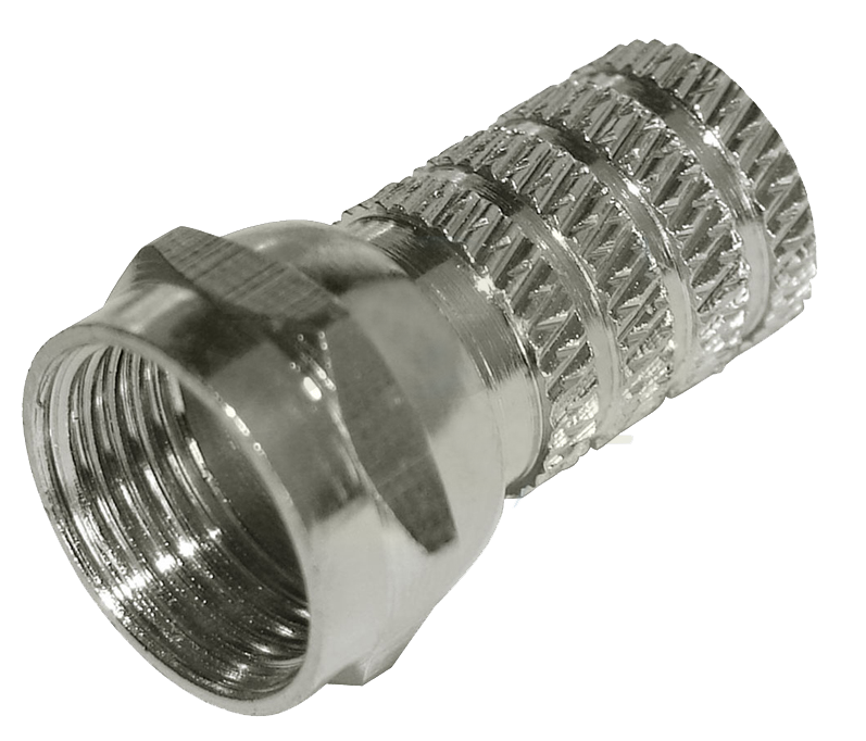 Разъем F(штекер) резьбовой на RG58 Rexant, 100 шт/упак