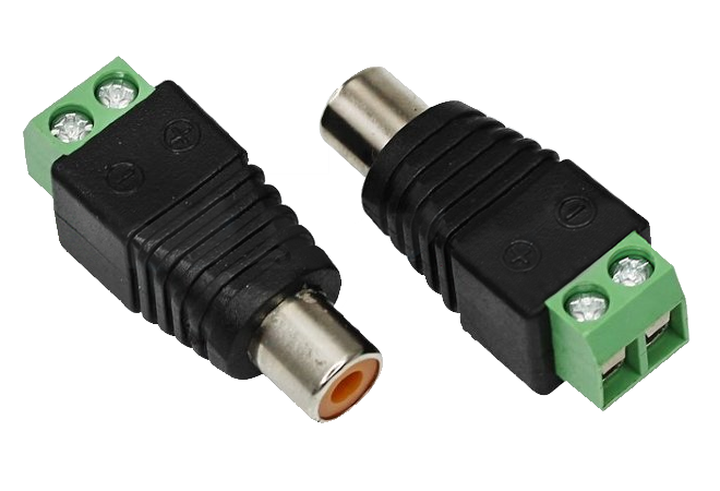 Разъем RCA(гнездо) Rexant, с клеммной колодкой