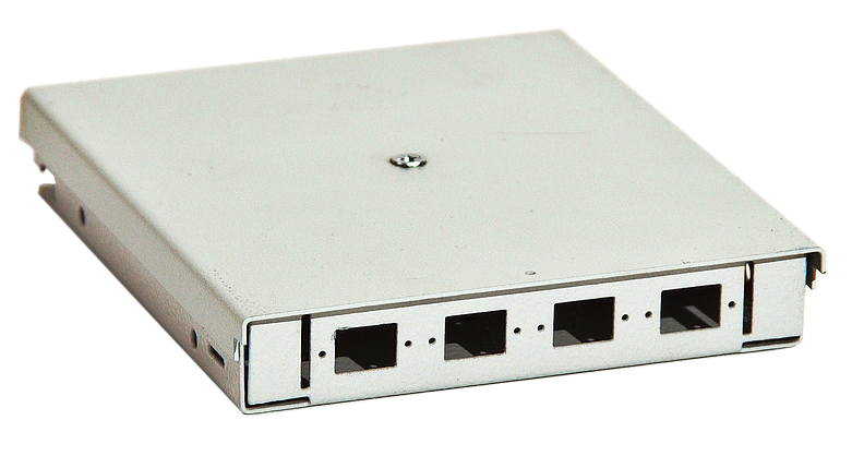 Кросс оптический настенный КРН-4 микро SC, со сплошной панелью