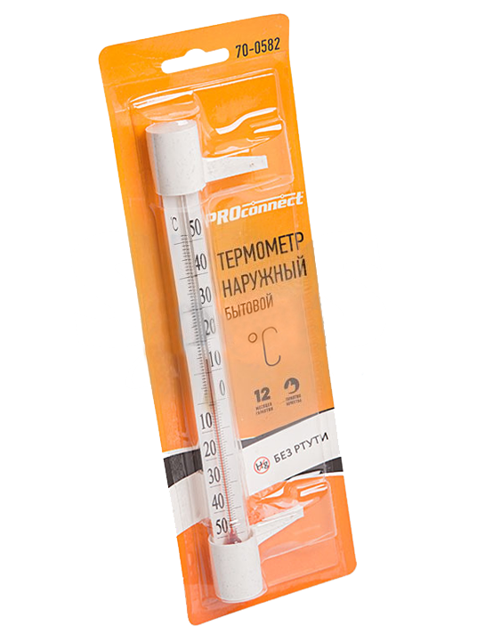 Термометр бытовой наружный Proconnect