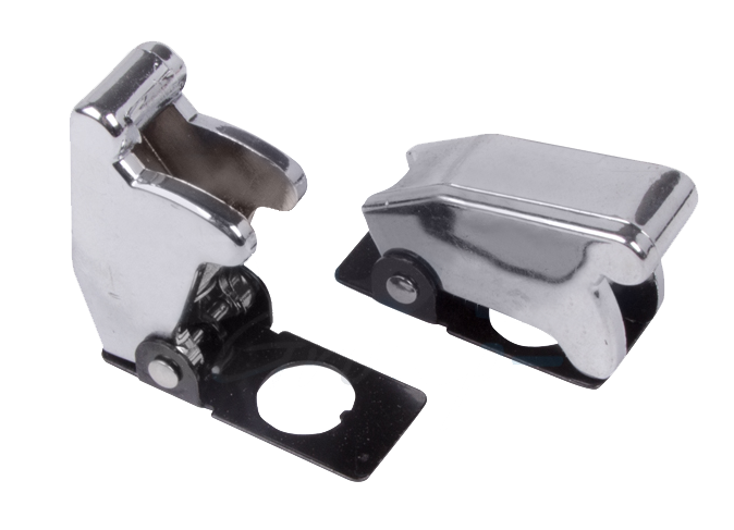 Крышка защитная для тумблеров типа KN и ASW, хром (SAC-01)