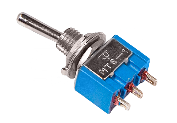 Тумблер двухполюсный 250V 15А (6c) ON-ON (KN-202)