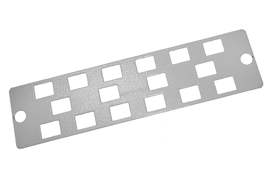 Планка под 16 адаптеров SC, серая