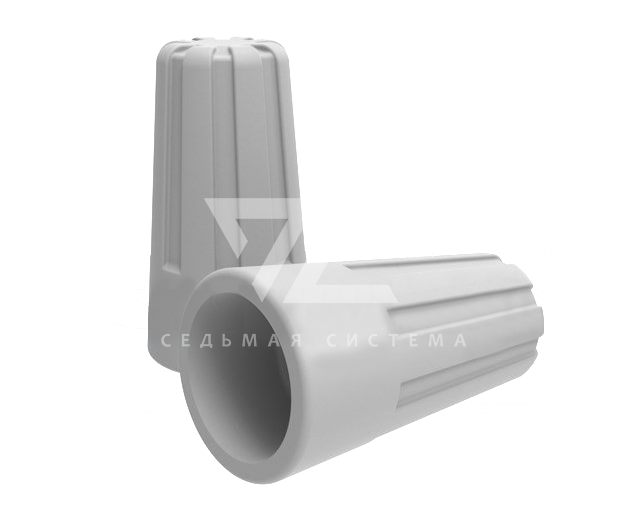 Зажим соединительный изолирующий СИЗ-1 Rexant, серый, 100 шт/упак