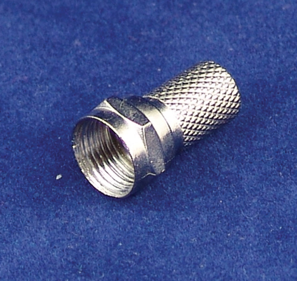 Разъем F(штекер) резьбовой на RG6 F810/56U/LD RTM, 100 шт/упак