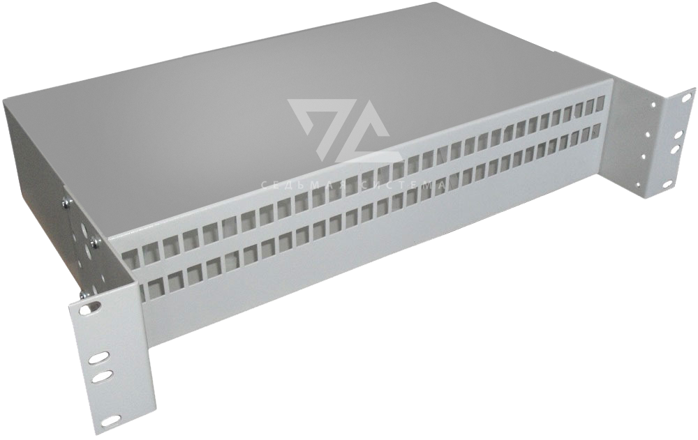 Кросс оптический стоечный КРС-64 2U SC