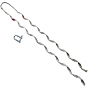 Зажим натяжной спиральный НСО, d=12.9-14.1 мм, 6 кН - 