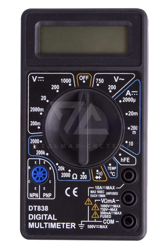 Мультиметр портативный M838(DT838) Proconnect