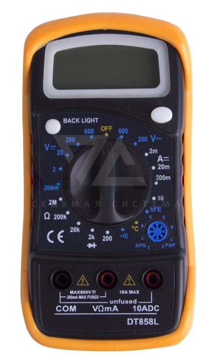 Мультиметр универсальный MAS838L(DT858L) Proconnect
