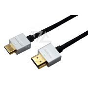 Шнур HDMI - Mini HDMI GOLD Ultra Slim Rexant, в блистере, 1.5 м - 