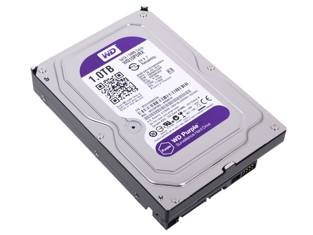 Жесткий диск WD10PURZ Western Digital, 1 Тб