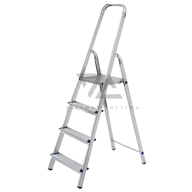 Стремянка алюминиевая Rexant, 4 ступени