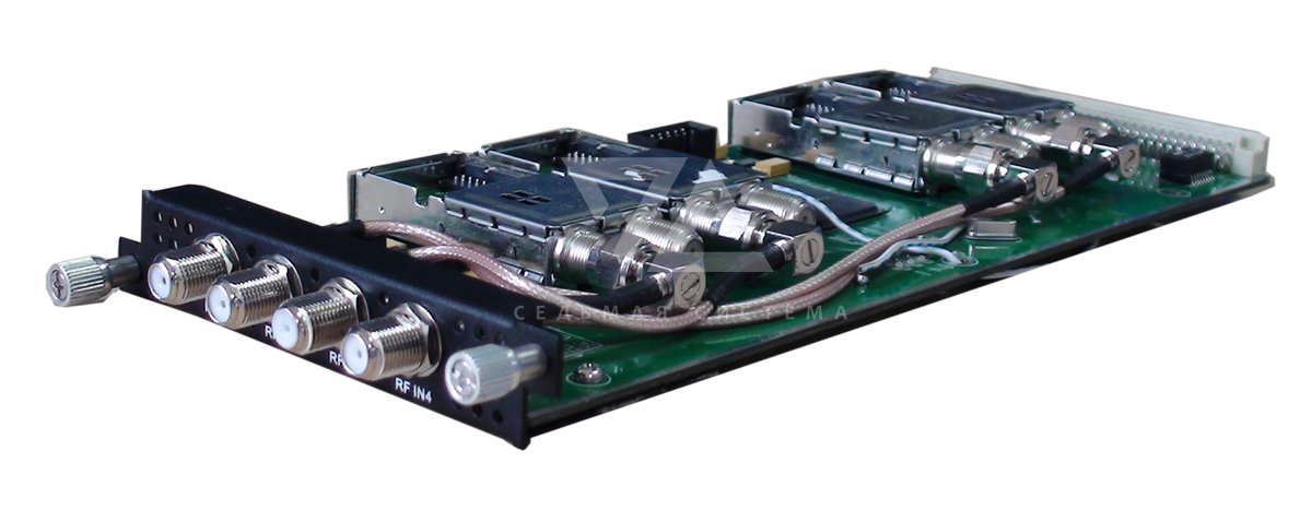 Модуль 4xDVB-T/T2 ресивера DX924 Dexing