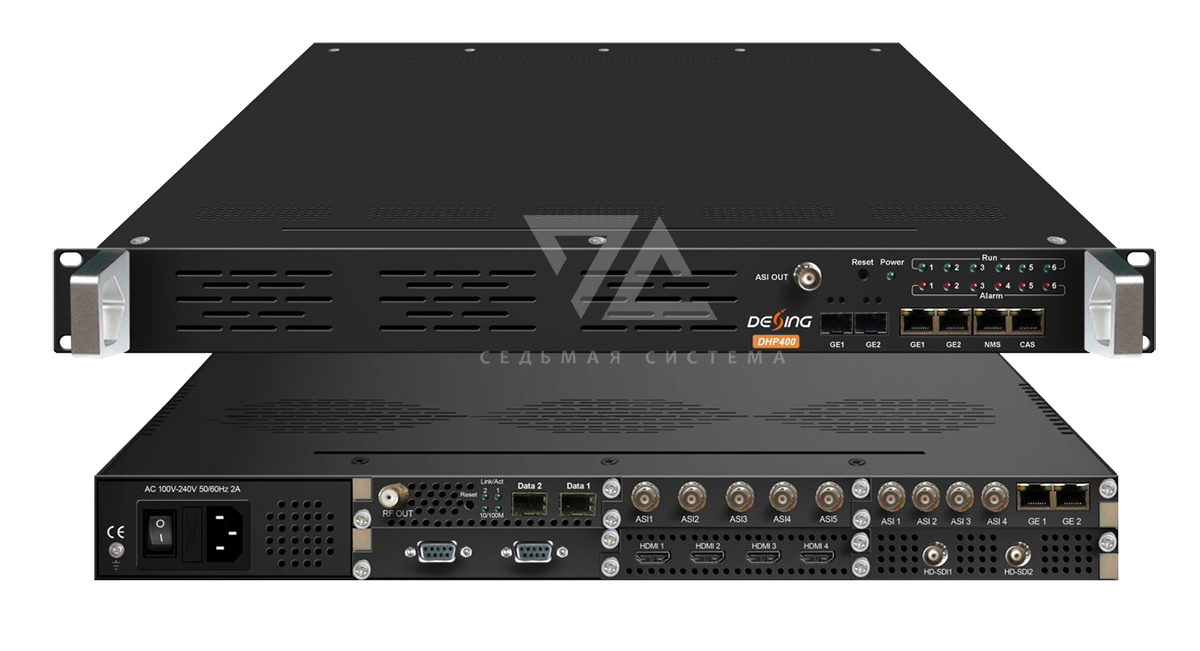 Шасси для станции DHP400 Dexing, 2 GbE выходных порта