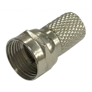 Разъем F(штекер) резьбовой на RG6 X-Line, 100 шт/упак - 