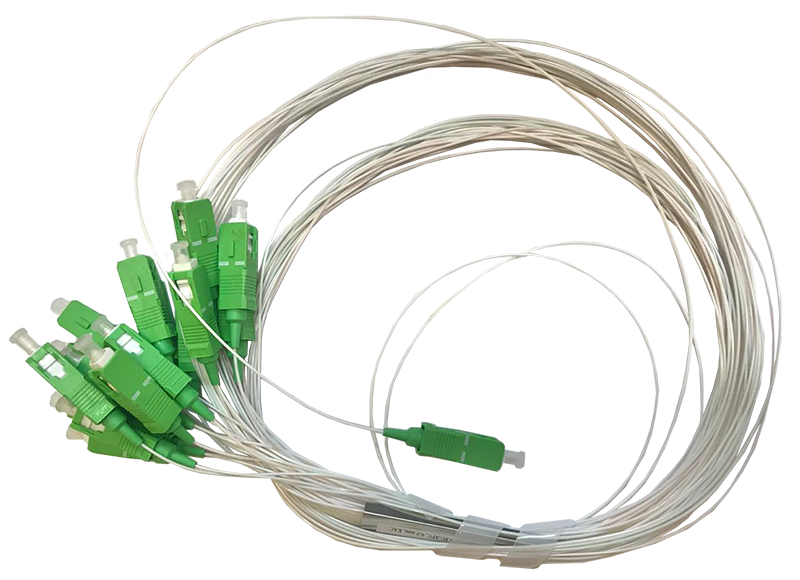 Делитель оптический PLC 1х16, миникорпус, SC/APC, 0, 9 мм, X-Line