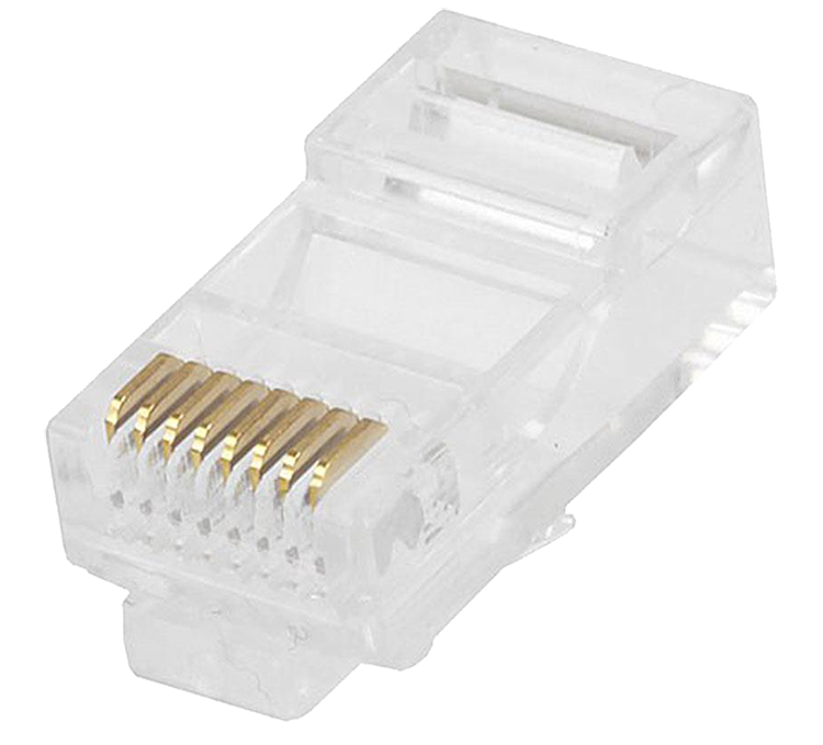 Разъем RJ45 8P8C CAT5е X-Line, 100 шт/упак