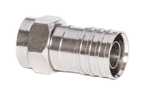 Разъем F(штекер) обжимной на RG6 X-line, 100 шт/упак