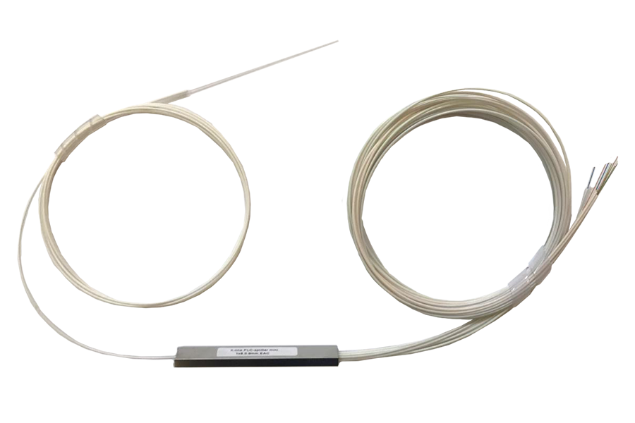Делитель оптический PLC 1х8, миникорпус, неоконцованный, 0, 9 мм, X-Line