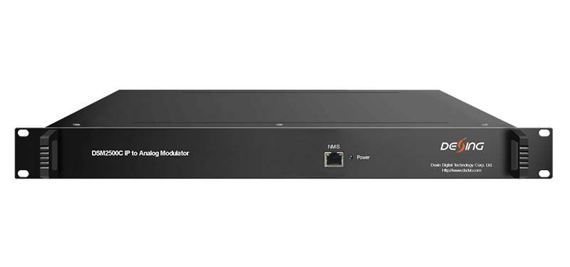 Головная станция DSM2500C, 1U, выход 32 PAL/SECAM, вход GbE SPTS/MPTS Dexing