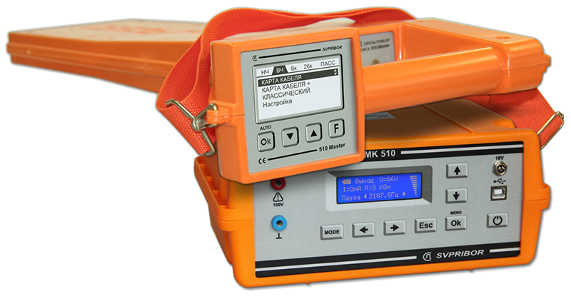 Трассо-дефектоискатель Поиск-510 Мастер Связьприбор, с генератором МК 510